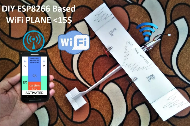 DIY ESP8266 plane