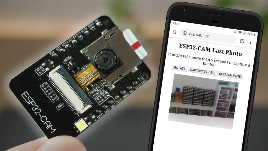 ESP32 CAM Board – Video Stream