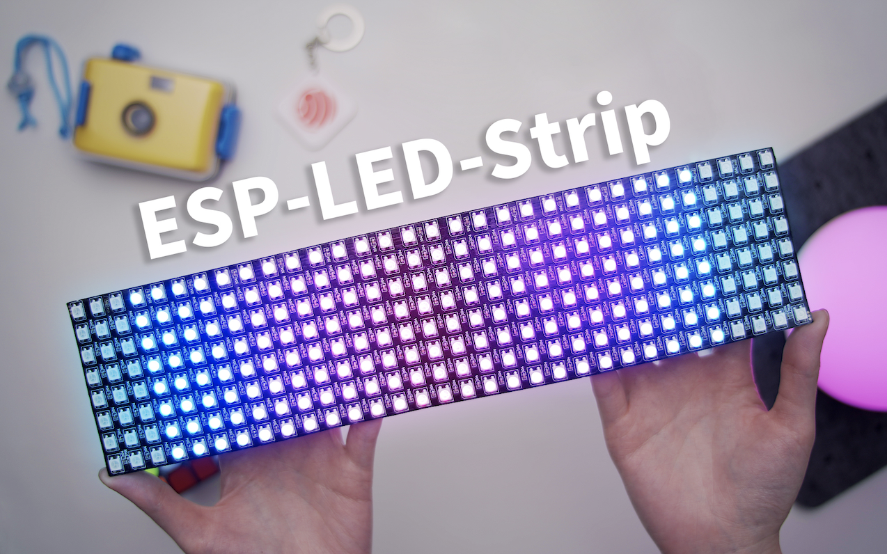 Kronisk samfund solsikke ESP-LED-Strip: Espressif's Smart Light-Strip | Espressif Systems