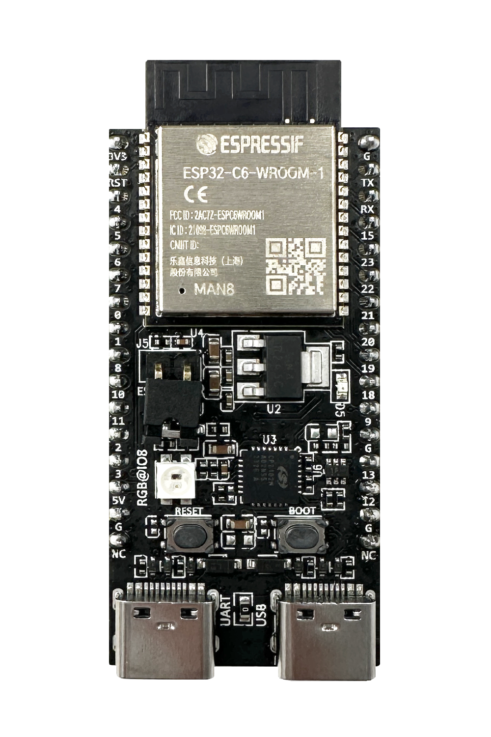 ESP32 C6 DevKitC 1 En Espressif Systems